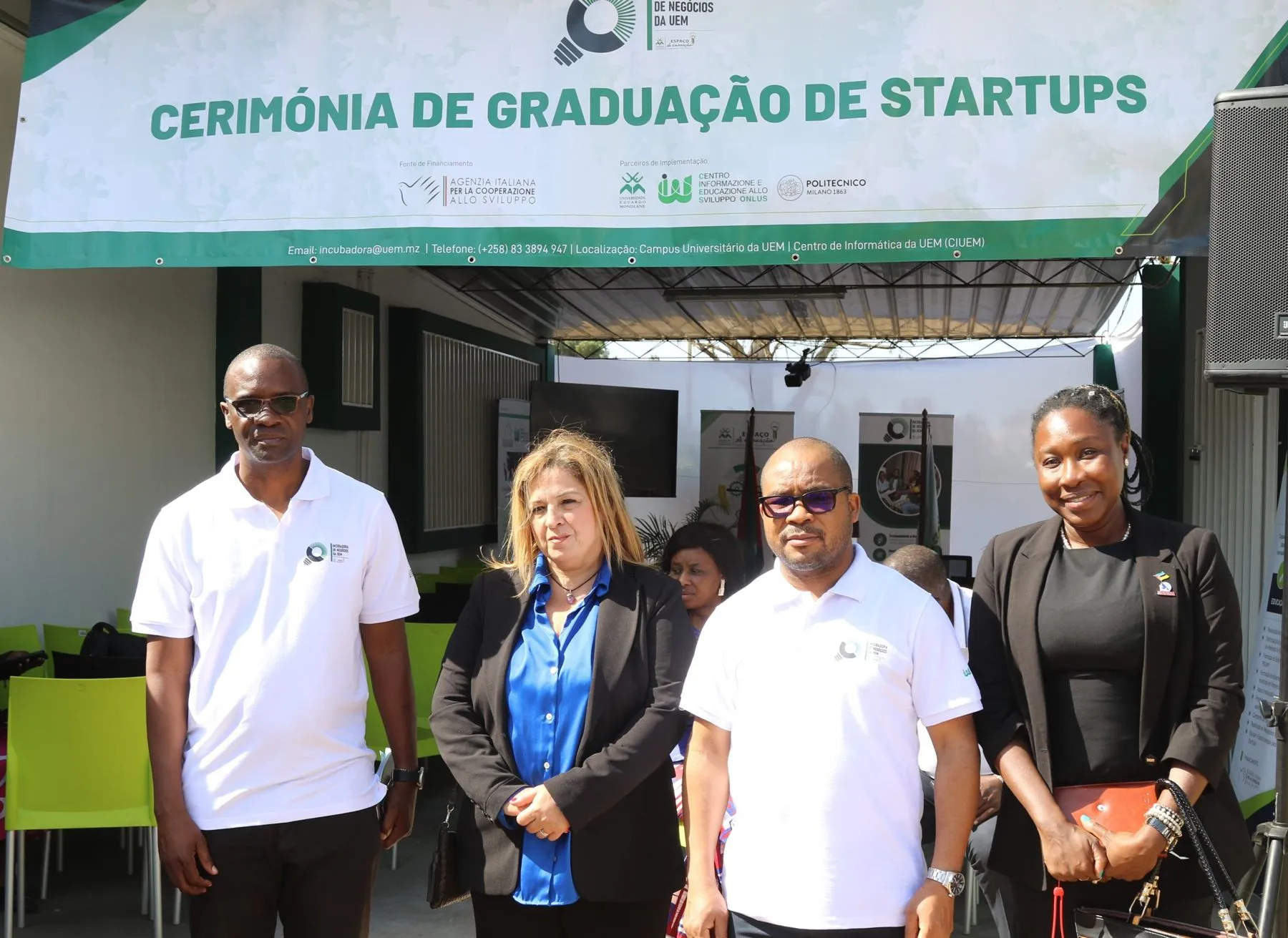 Primeira cerimónia de graduação de startups, em 2024